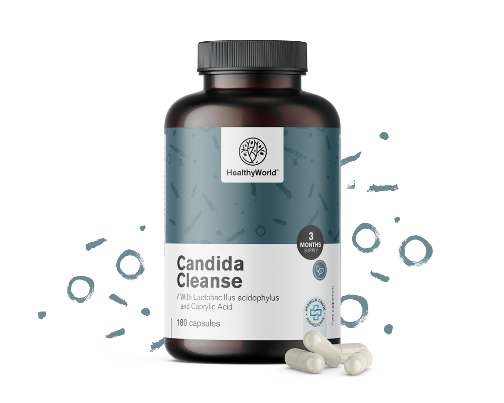 Candida Cleanse 180 Kapseln HealthyWorld.at