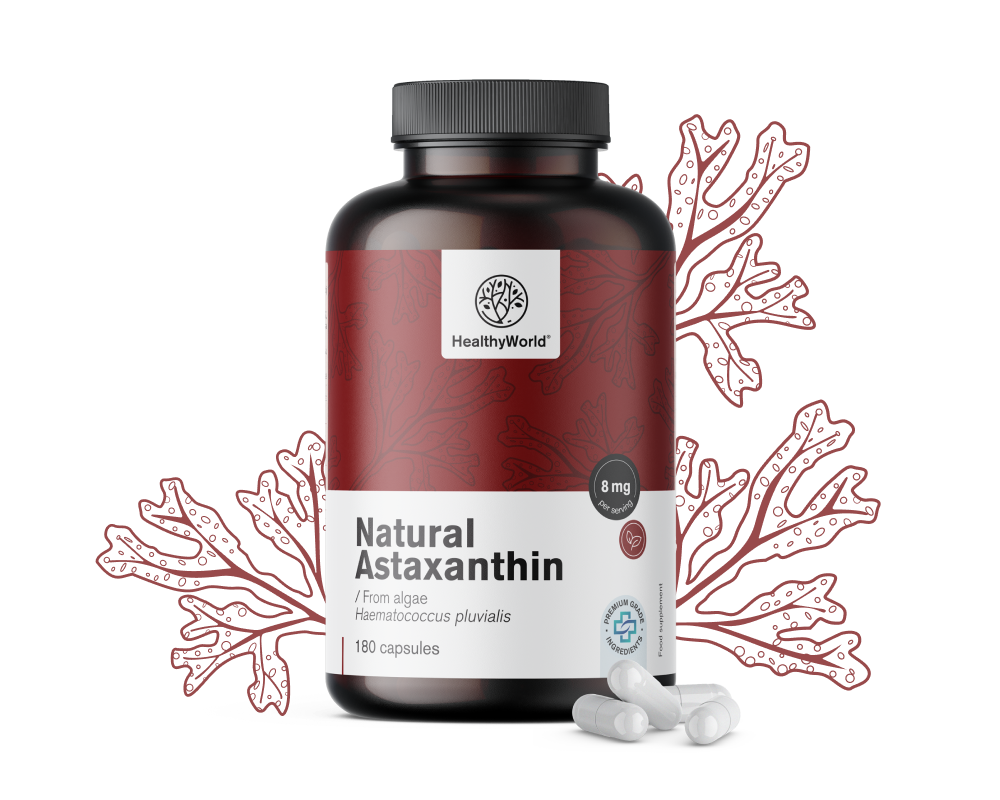 Natürliches Astaxanthin 160 mg