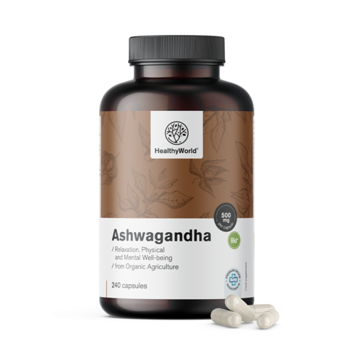 Ashwagandha 500 mg, 240 Kapseln