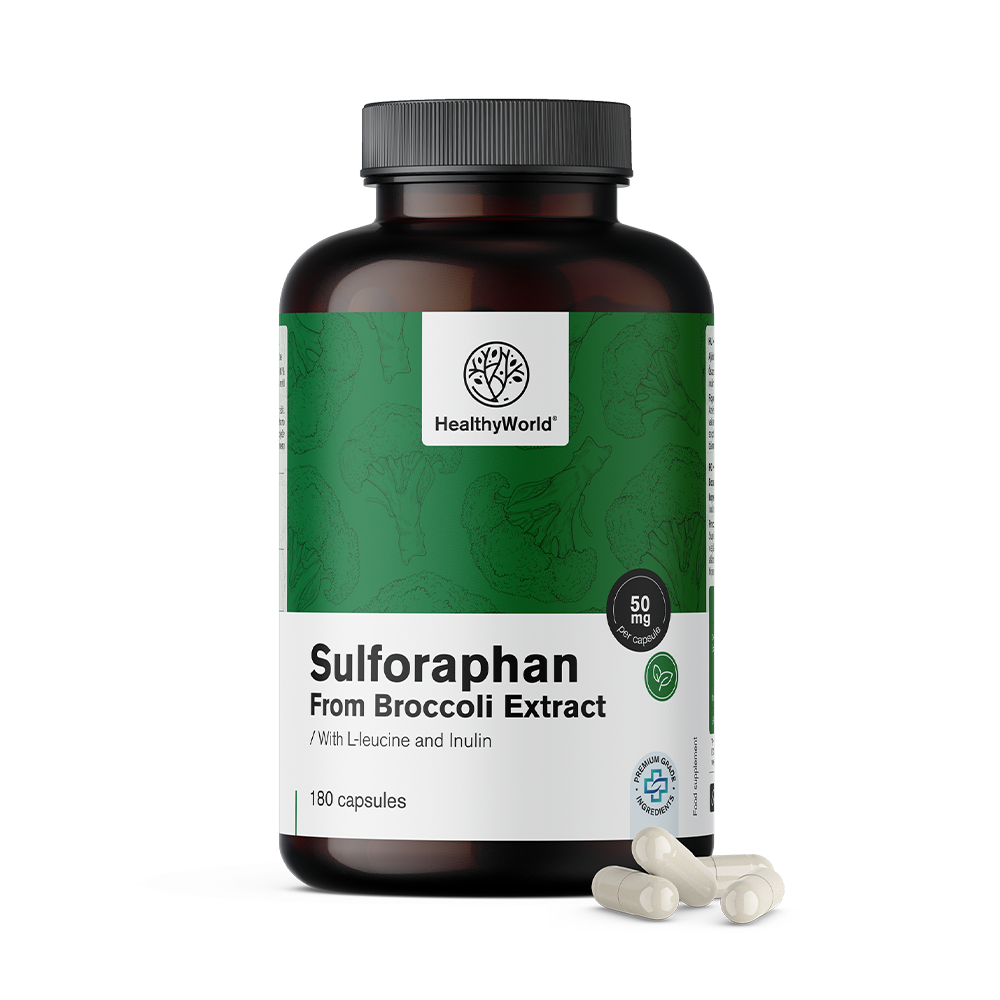 Sulforaphan - aus Brokkoliextrakt 50 mg.