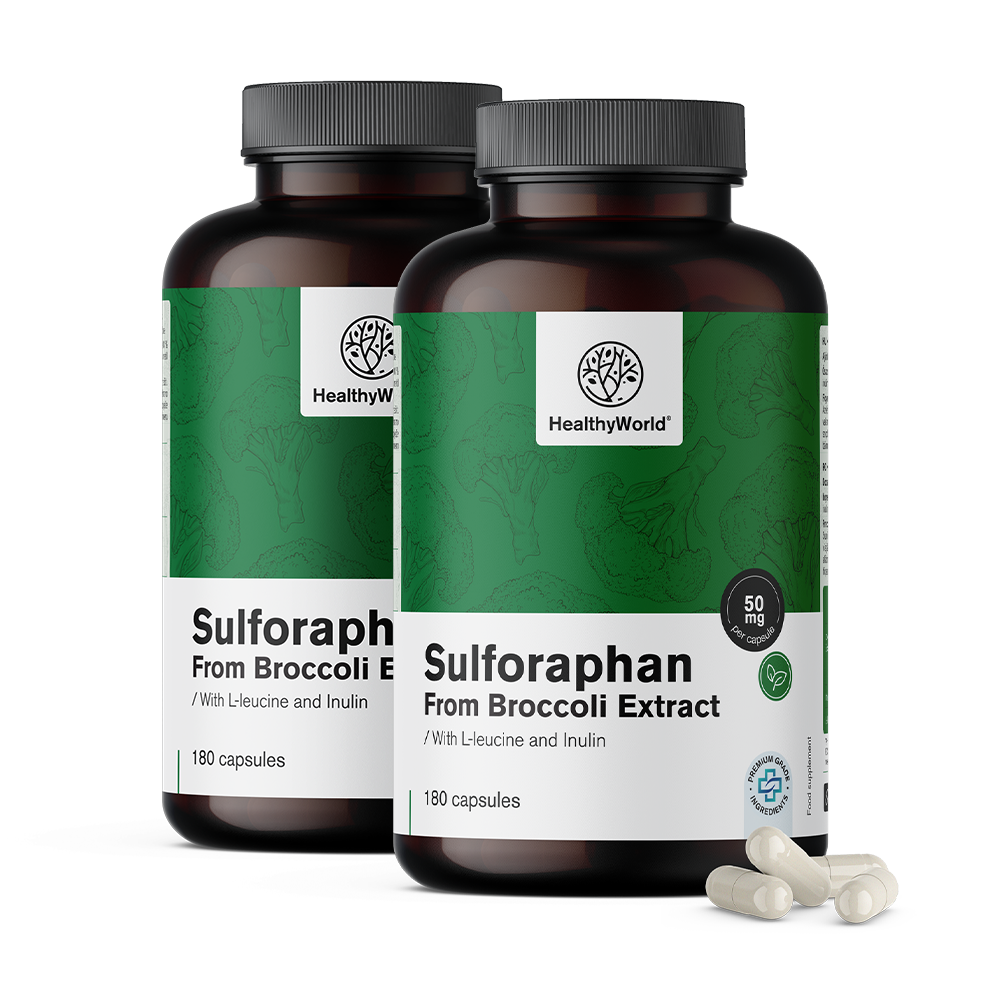 Sulforaphan - aus Brokkoliextrakt 50 mg.