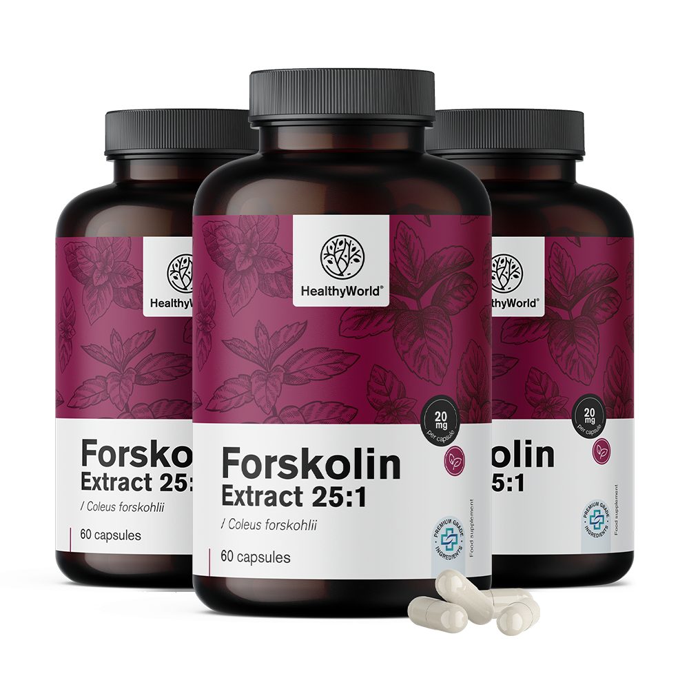 Forskolin - aus dem Extrakt von indischem Brennnessel 20 mgForskolin - aus dem Extrakt von indischem Brennnessel 20 mg