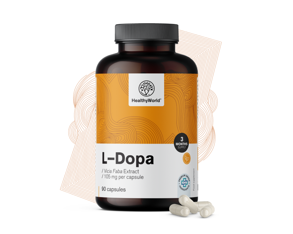 L-Dopa 105 mg - Ackerbohne-Extrakt