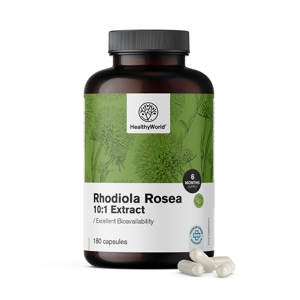 Rhodiola rosea.