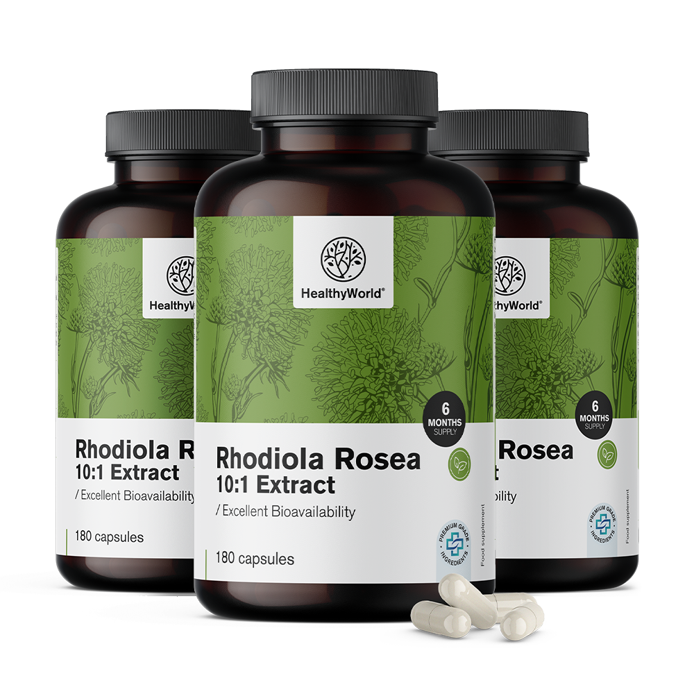 Rhodiola rosea.