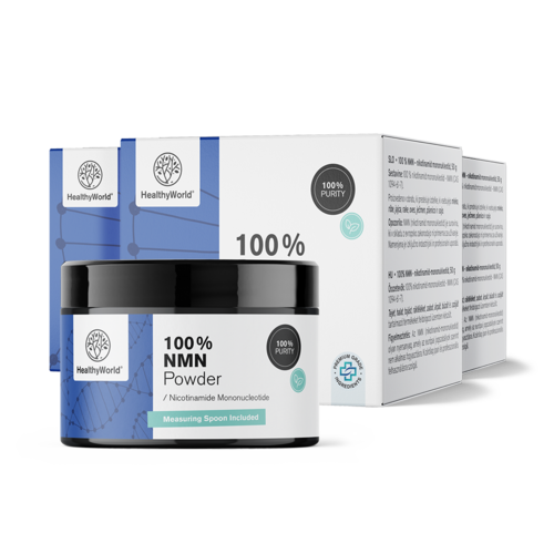 3x 100 % NMN – Nikotinamidmononukleotid, zusammen 150 g