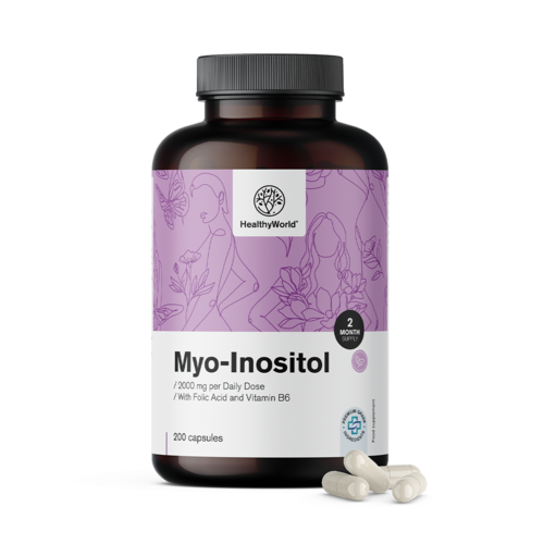 Myo-Inositol 2000 mg, 200 Kapseln
