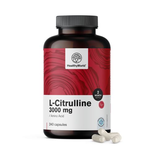 L-Citrullin 3000 mg, 240 Kapseln