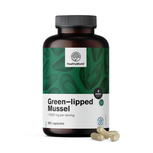 Grünschalmuschel 1500 mg, 360 Kapseln