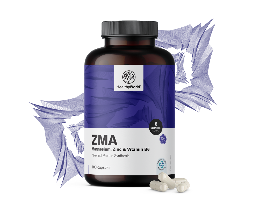 ZMA – Magnesium, Zink und B6
