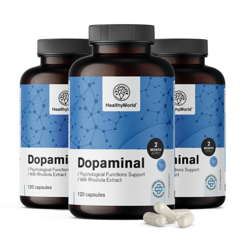 3x Dopaminal – Dopamine Support, zusammen 360 Kapseln