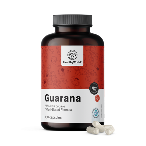 Guarana 4800 mg, 180 Kapseln