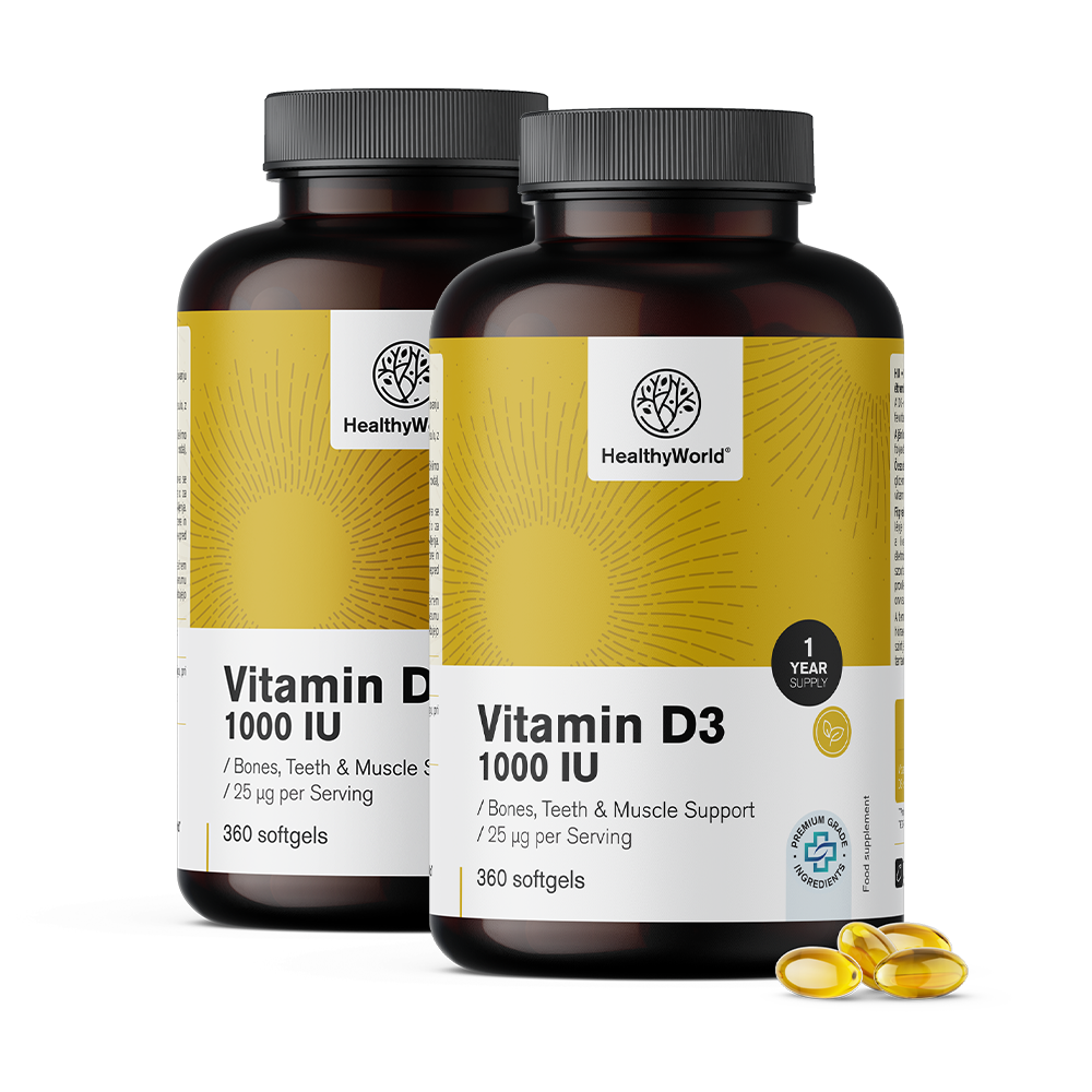 Vitamin D3 1000 I.E.